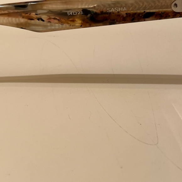 KREWE Cream and Brown Cat-Eye Glasses - Picture 6 of 6